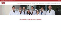 Desktop Screenshot of datamechanix.com